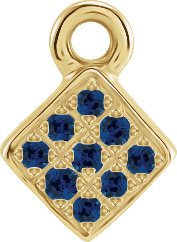 Petite Pavé® Cluster Dangle