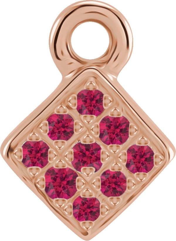 Petite Pavé® Cluster Dangle