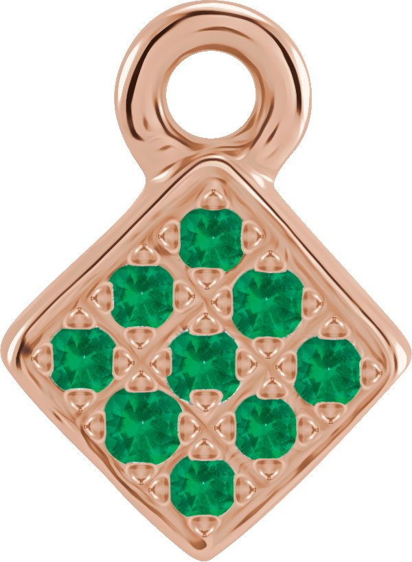 Petite Pavé® Cluster Dangle