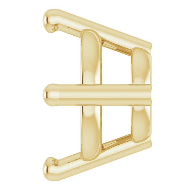Round 4-Prong Earring Setting