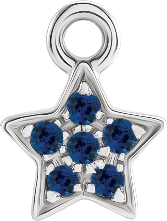 Petite Pavé® Star Dangle