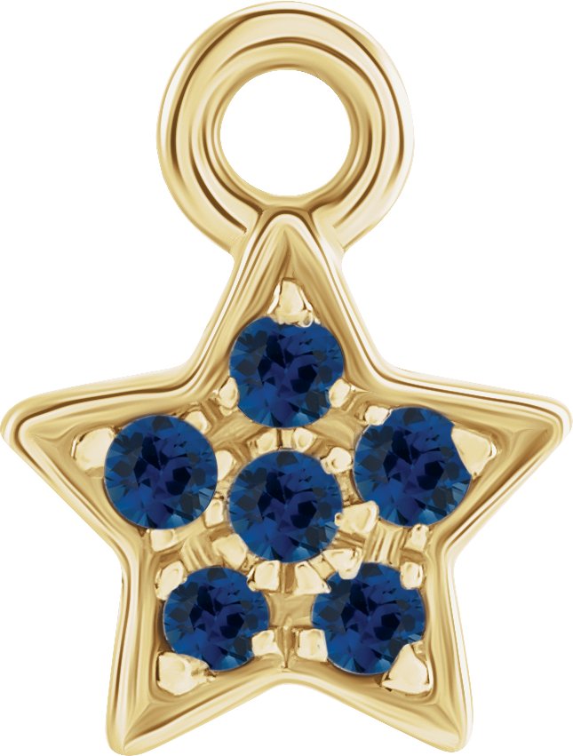 Petite Pavé® Star Dangle