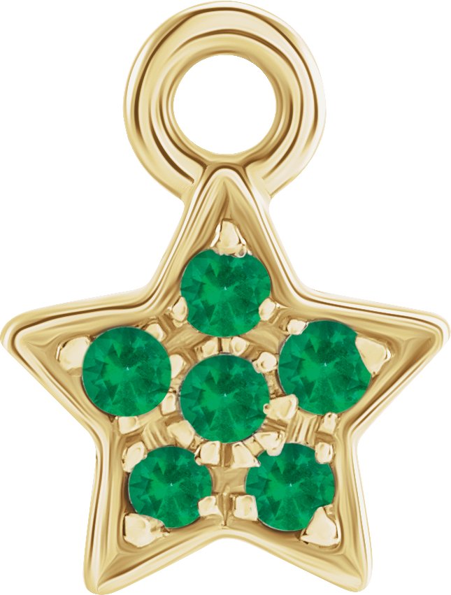 Petite Pavé® Star Dangle