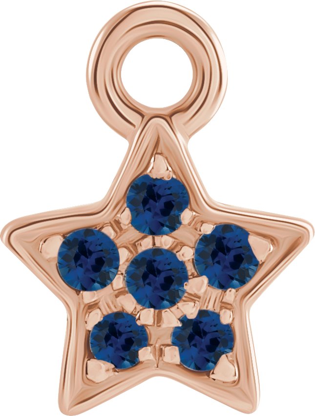 Petite Pavé® Star Dangle
