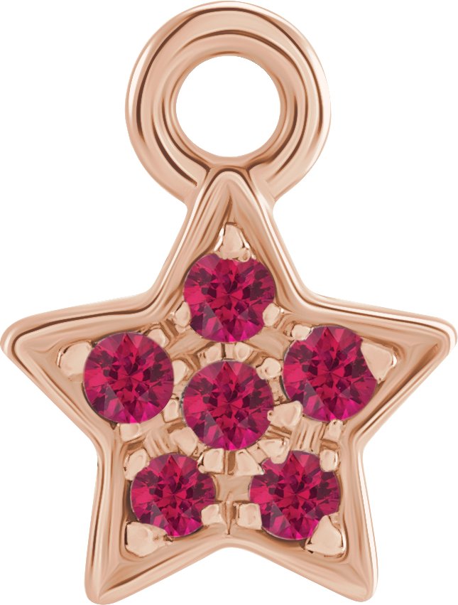 Petite Pavé® Star Dangle