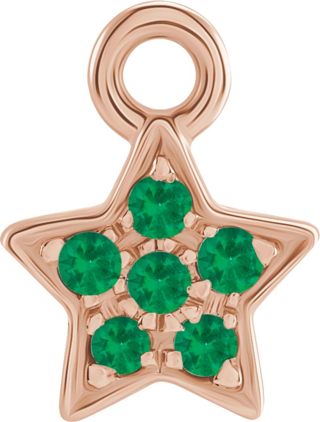 Petite Pavé® Star Dangle