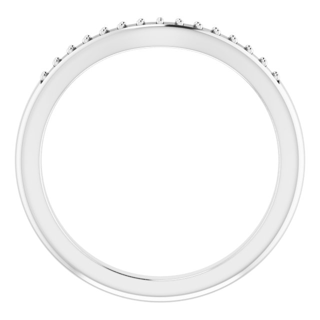 Band Mounting for 7x3.5 mm Marquise Ring view 2