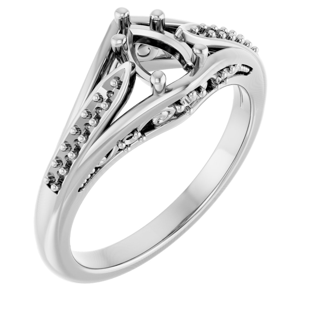 14k White Gold