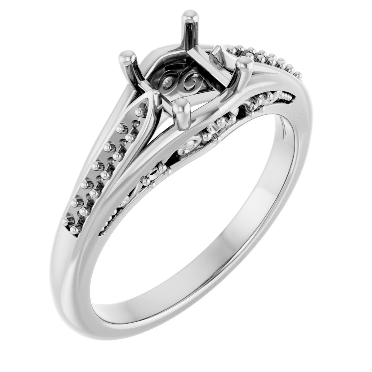 14k White Gold