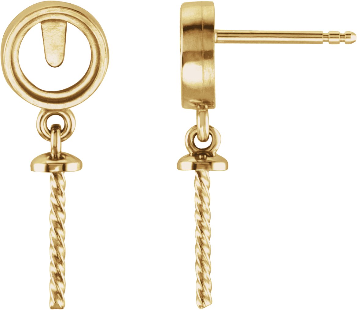 Accented Pearl Earrings