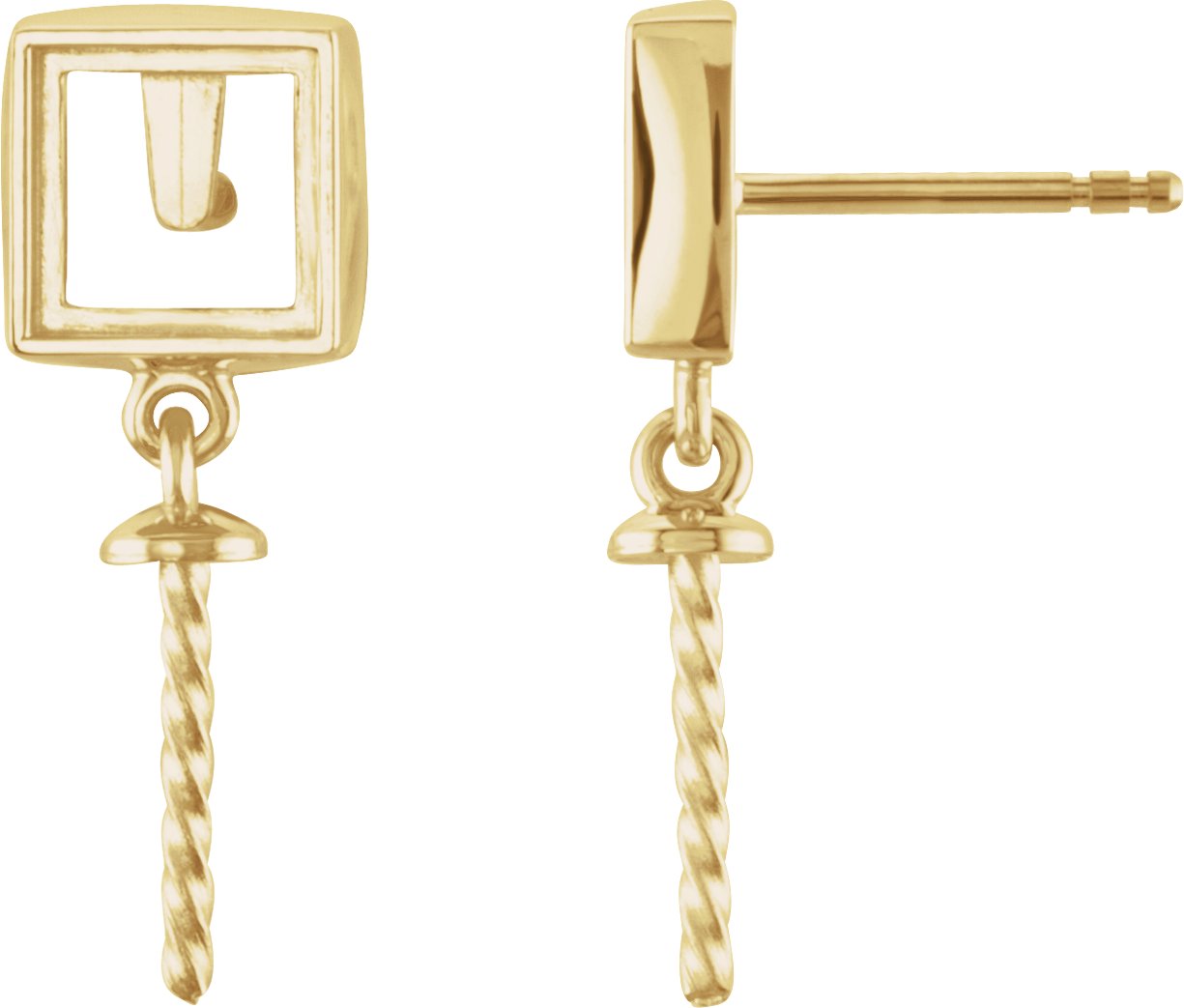 Accented Pearl Earrings