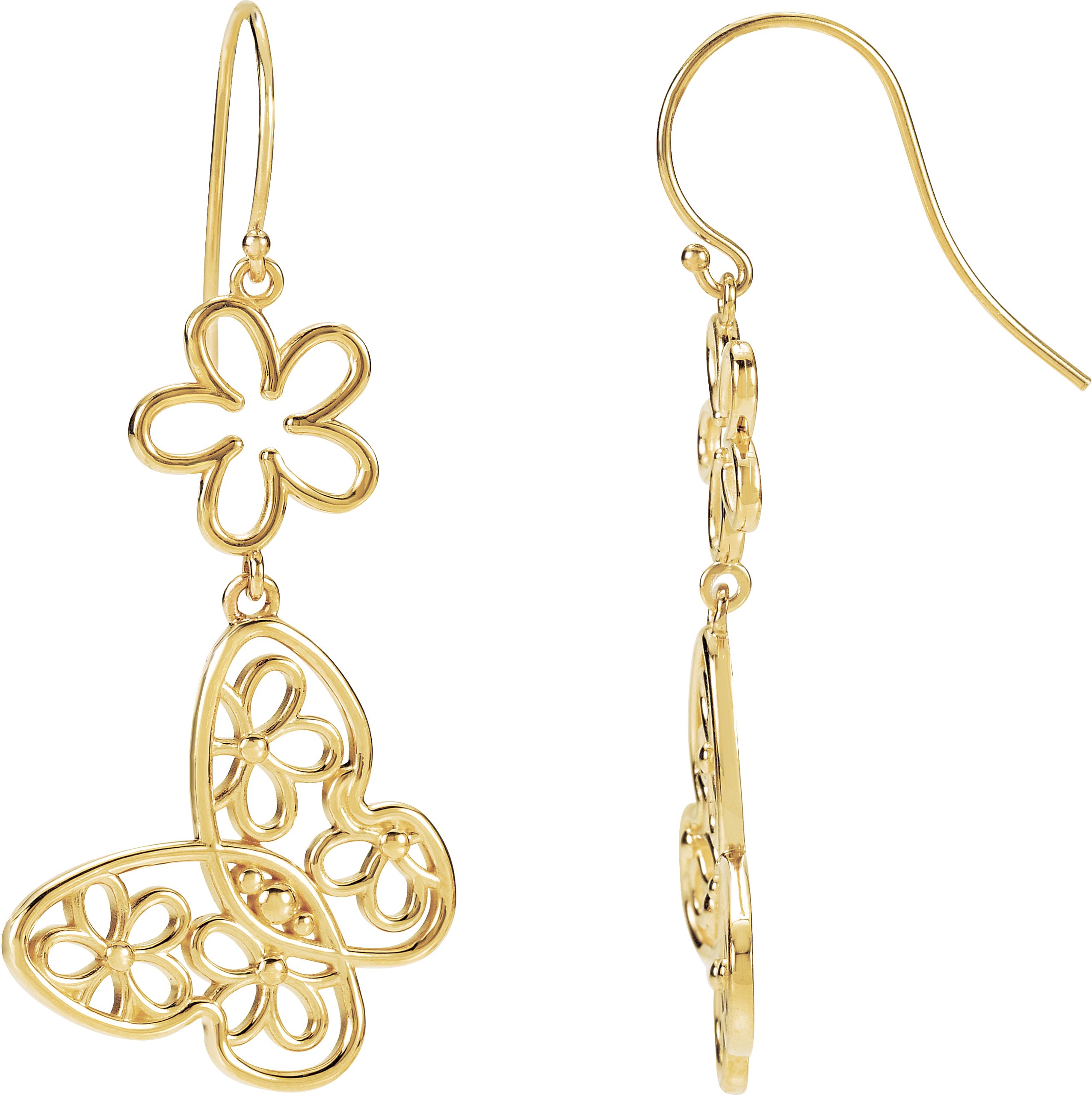 14k Yellow Gold