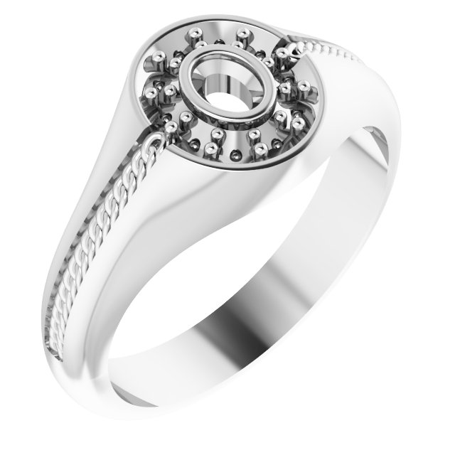 14k White Gold
