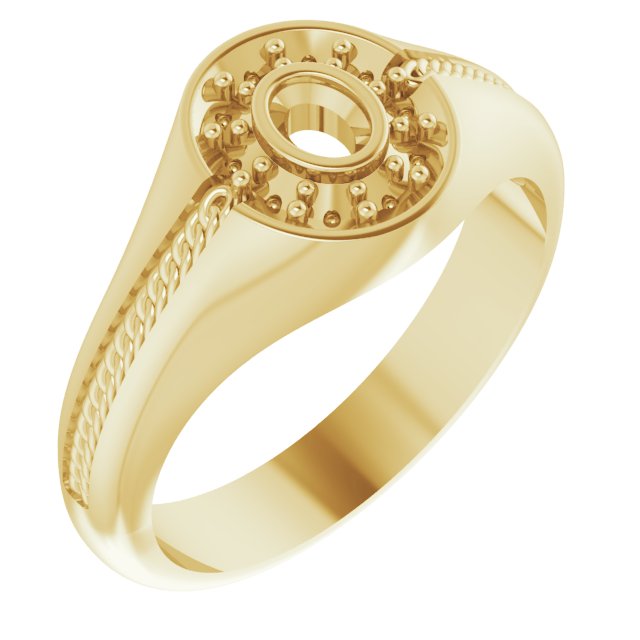14k Yellow Gold