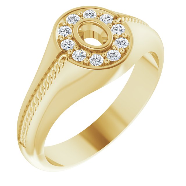 14k Yellow Gold