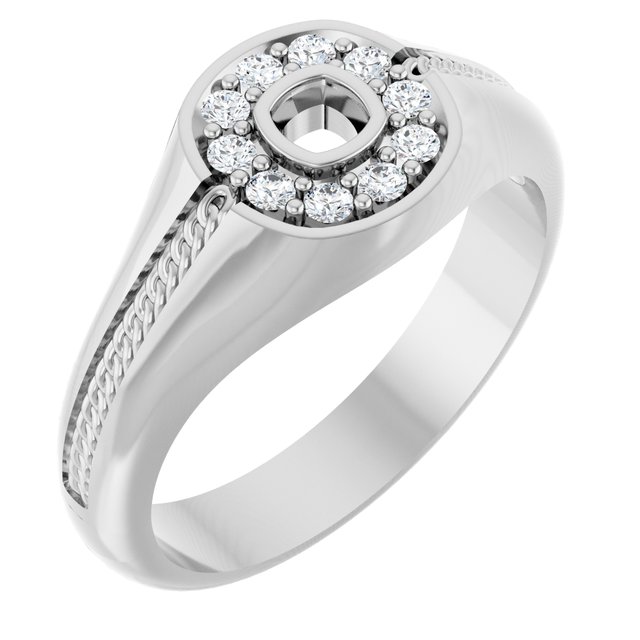 14k White Gold
