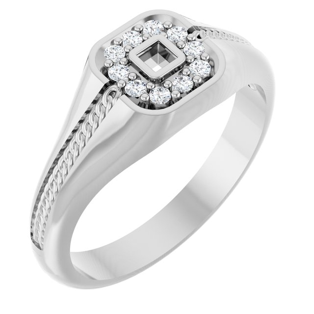 14k White Gold