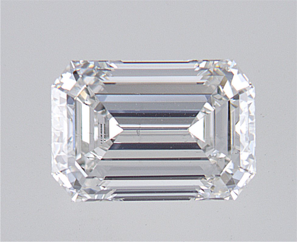 1.58 Carat Emerald Cut Natural Diamond