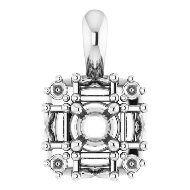 Halo-Style Pendant