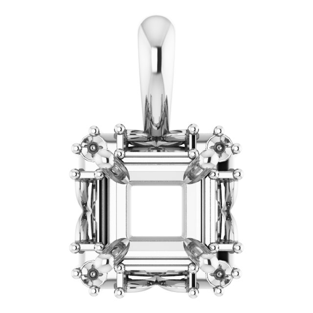 Halo-Style Pendant