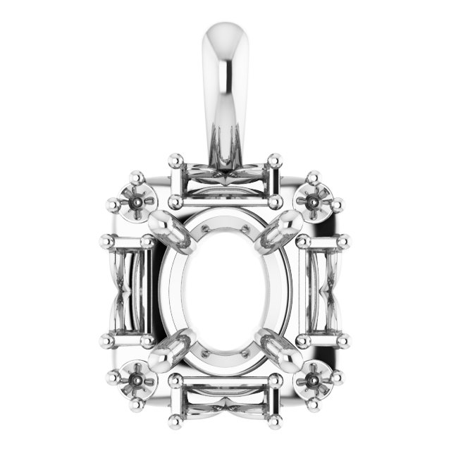 Halo-Style Pendant