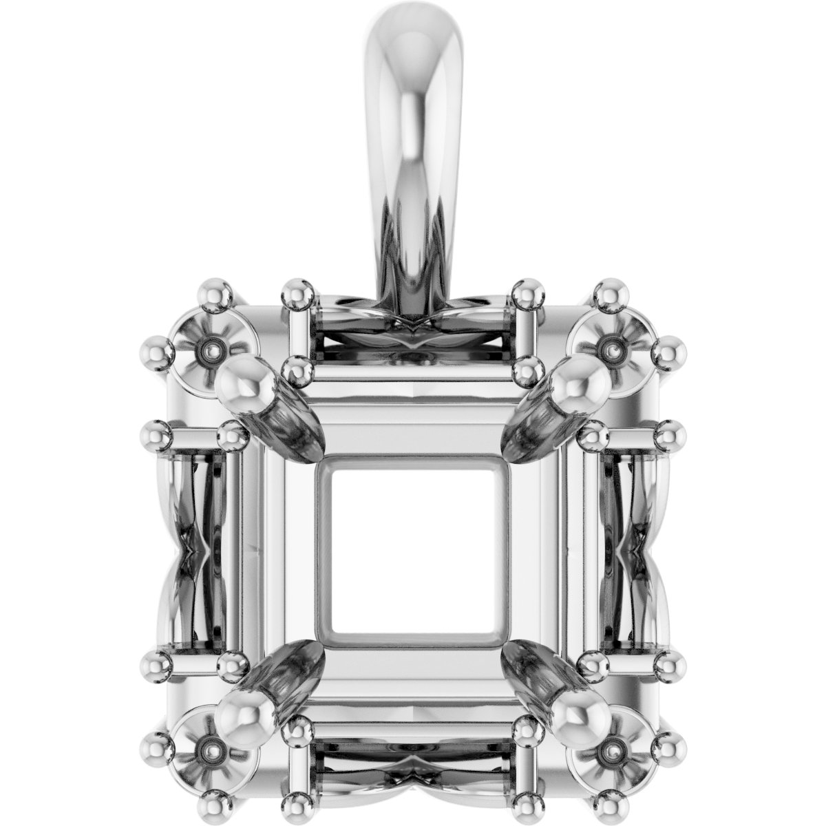 Halo-Style Pendant