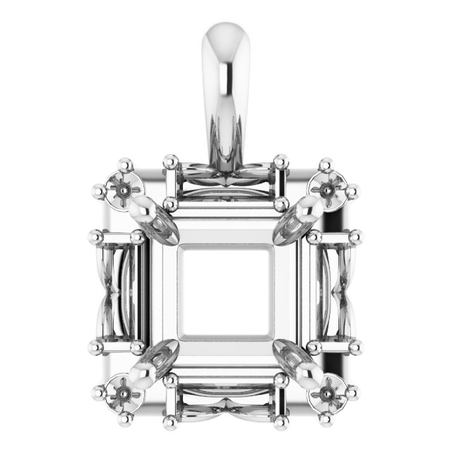 Halo-Style Pendant
