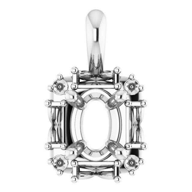Halo-Style Pendant
