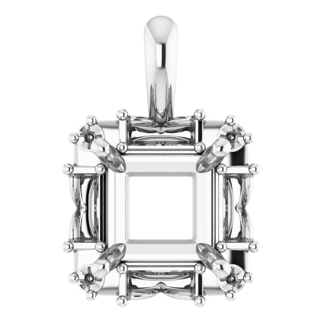 Halo-Style Pendant