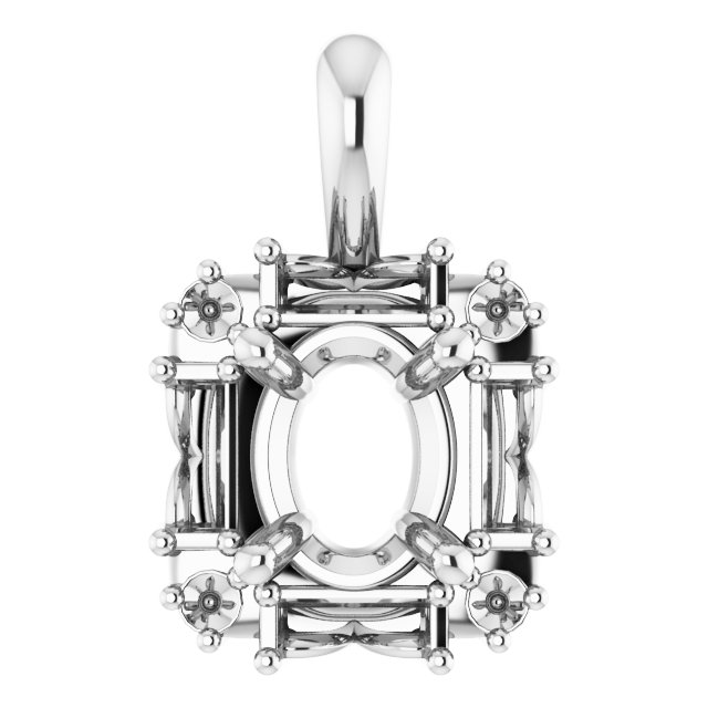 Halo-Style Pendant