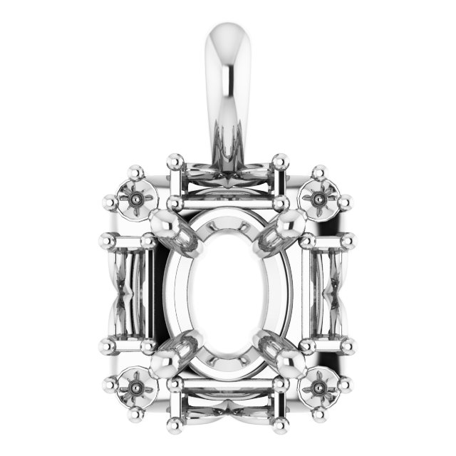 Halo-Style Pendant