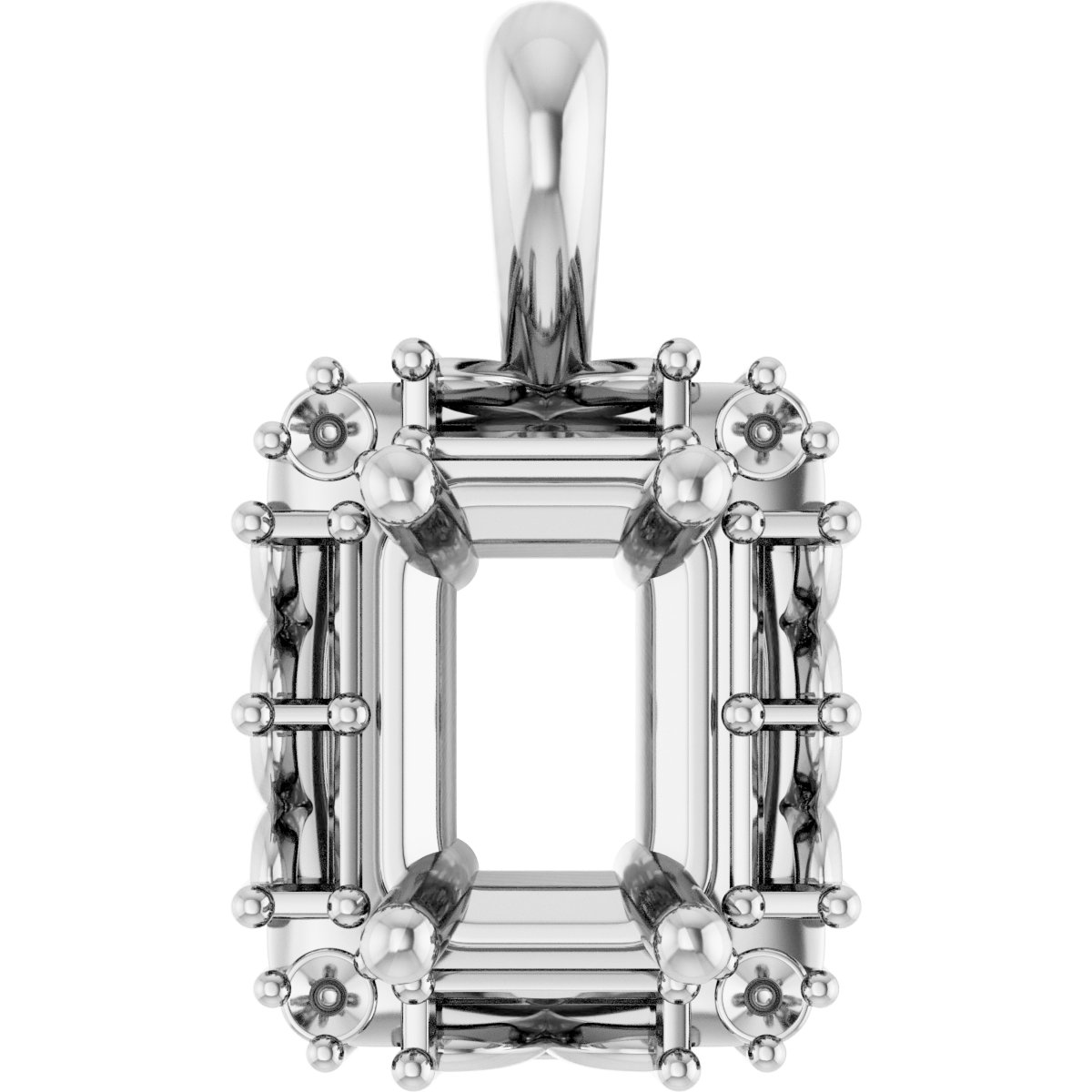 Halo-Style Pendant