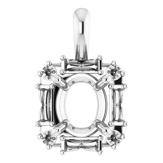Halo-Style Pendant