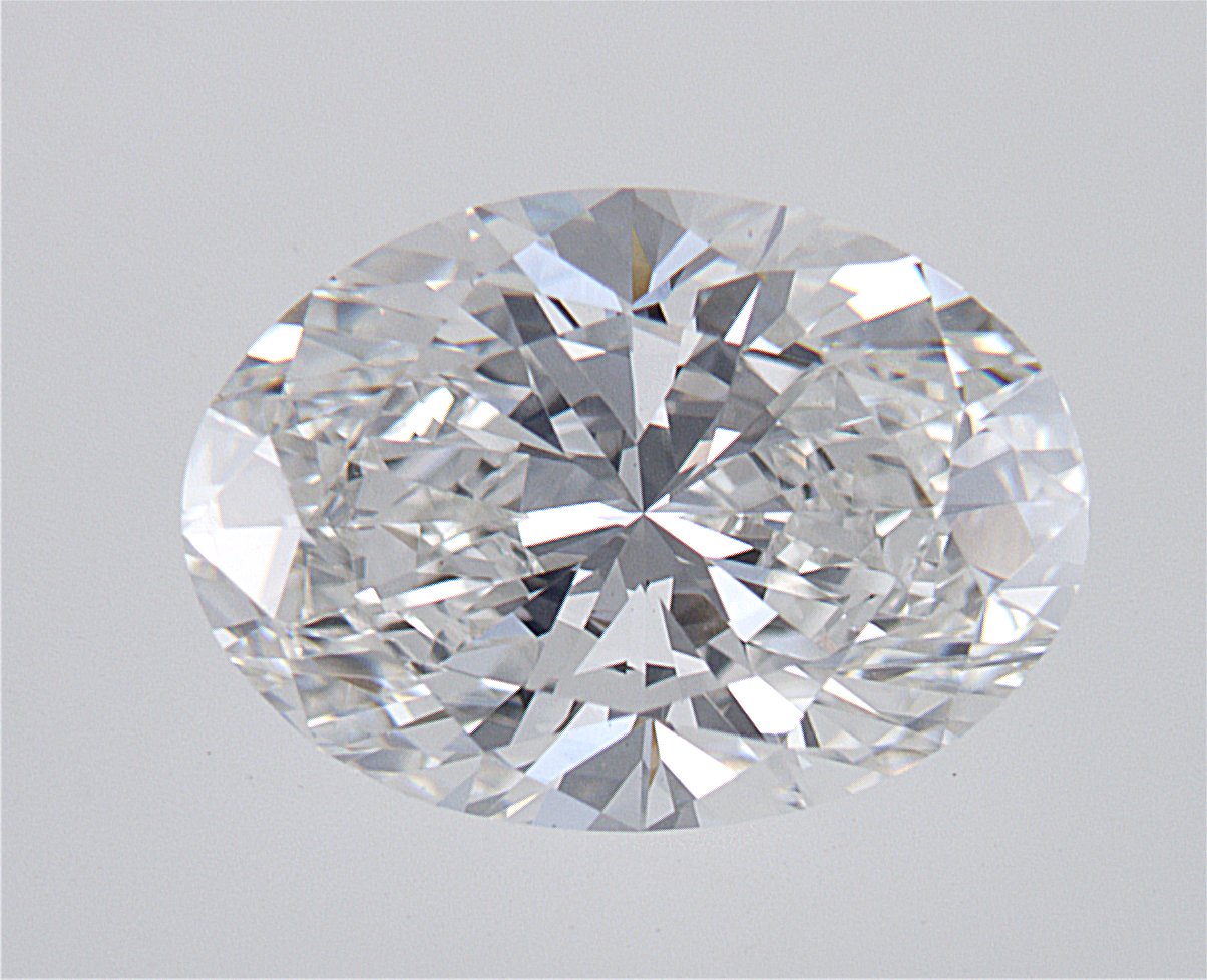 2.63 CT Oval Lab-Grown Diamond Surrey Vancouver Canada Langley Burnaby Richmond