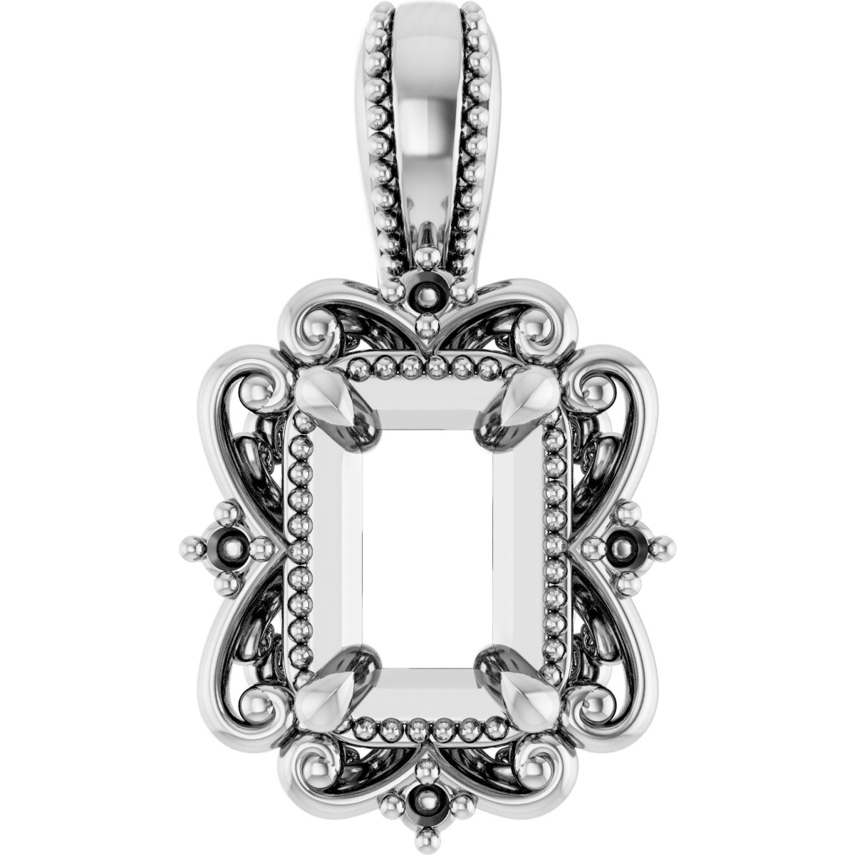 14k White Gold