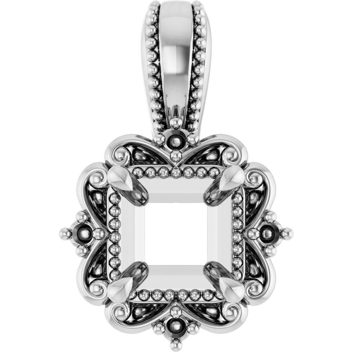 14k White Gold