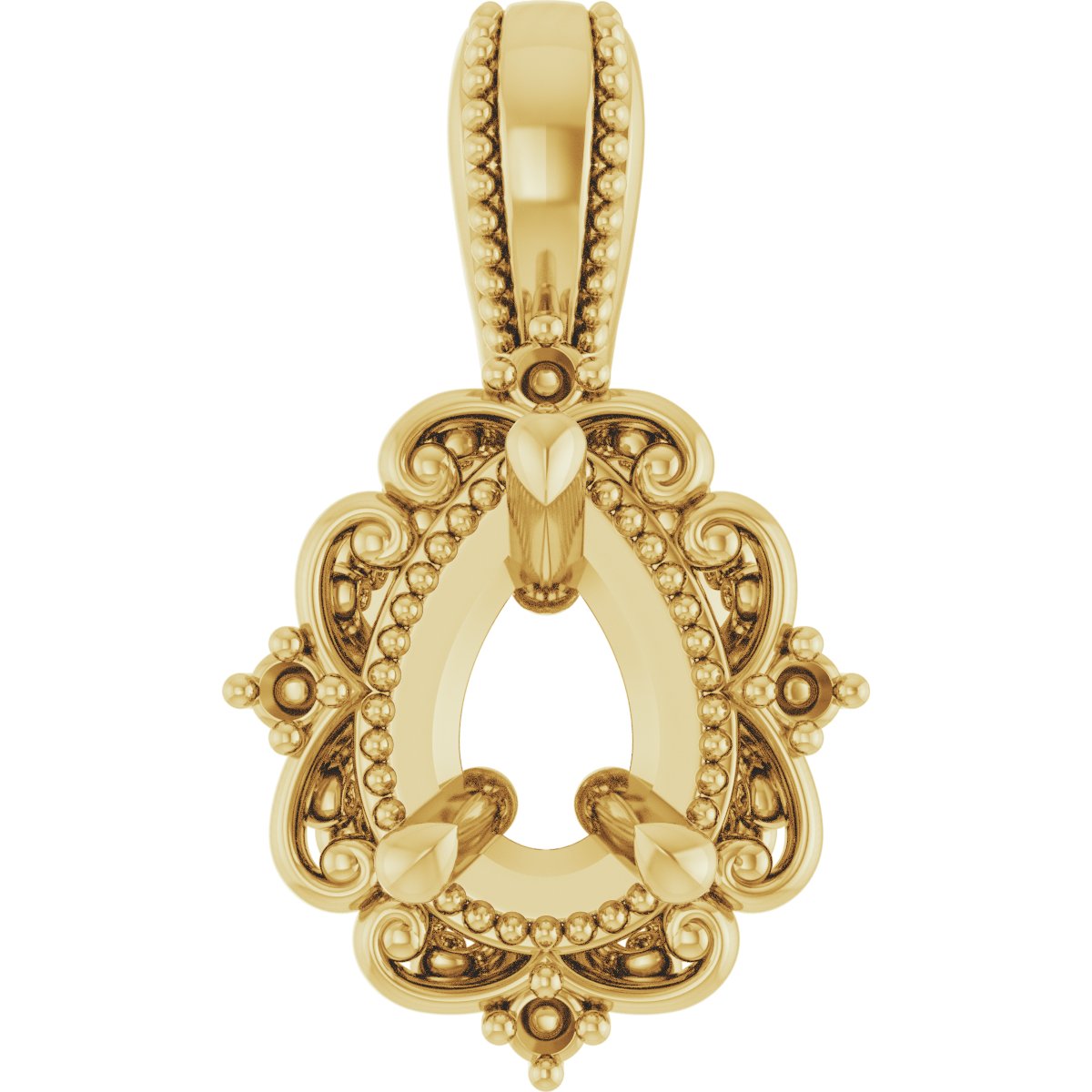14k Yellow Gold