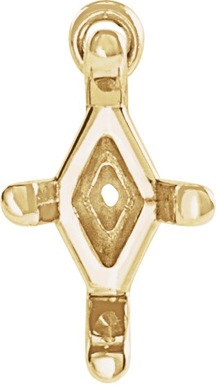 Round 4-Prong Basket Dangle
