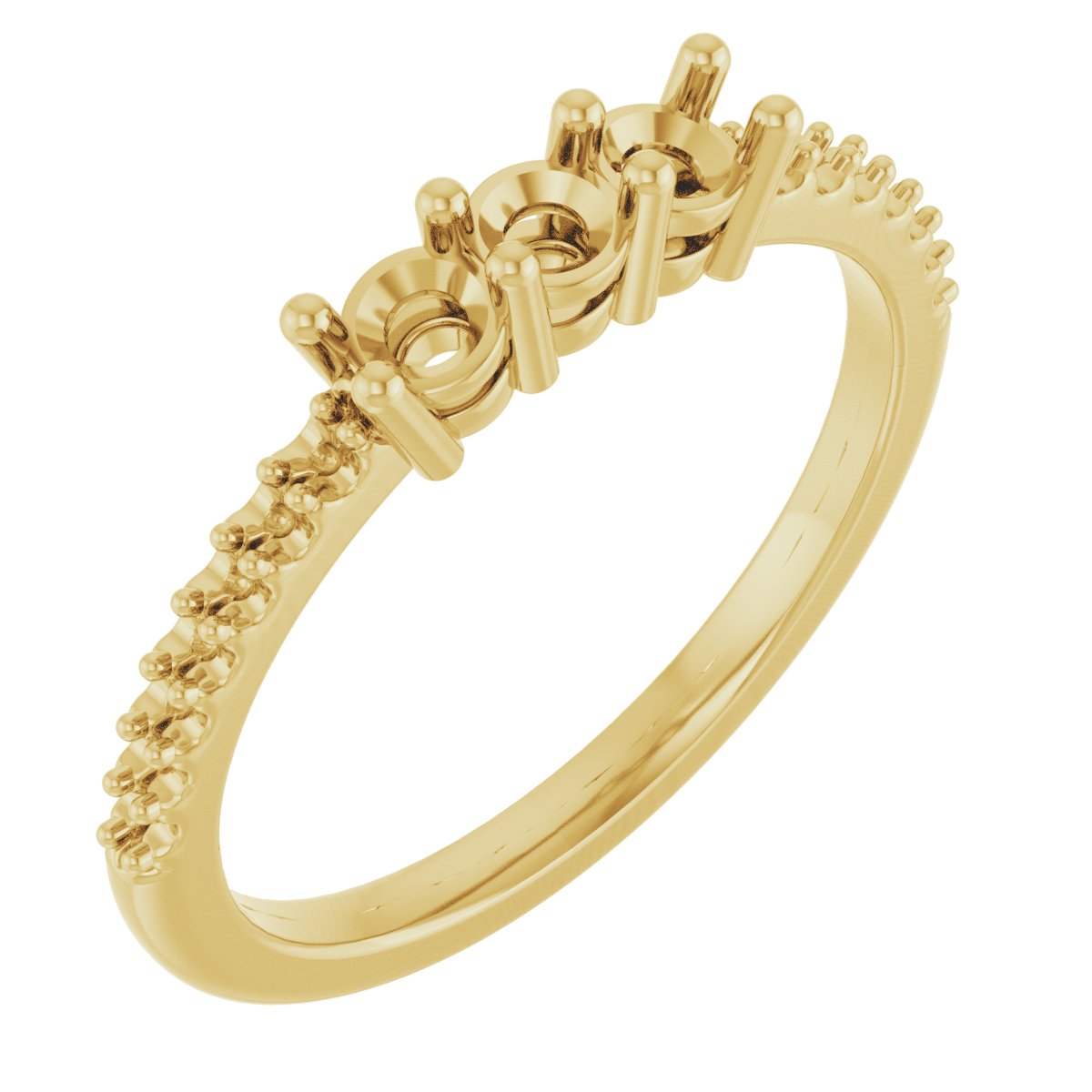 Accented Family Stackable Ring