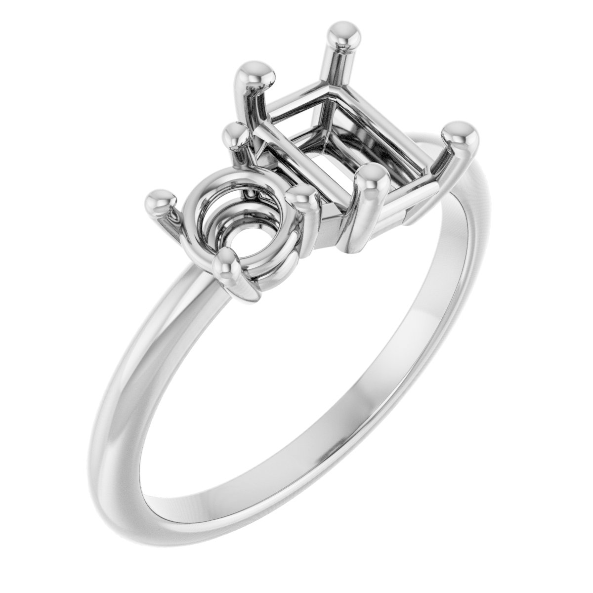 Two-Stone Engagement Ring or Band