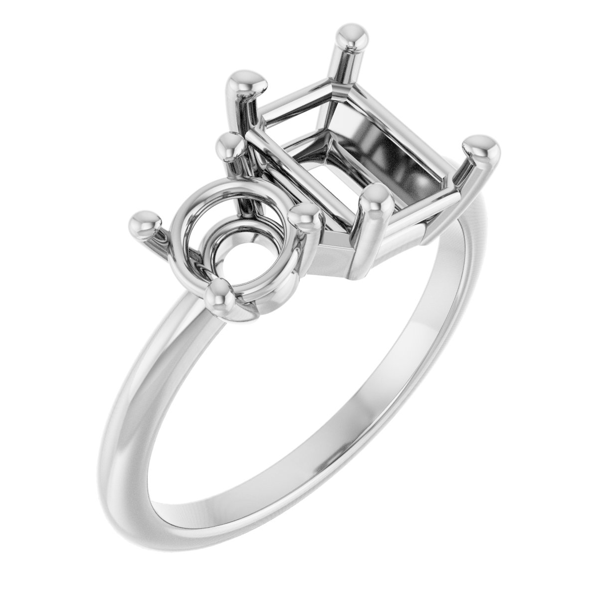 Two-Stone Engagement Ring or Band