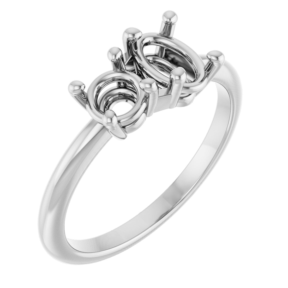 Two-Stone Engagement Ring or Band