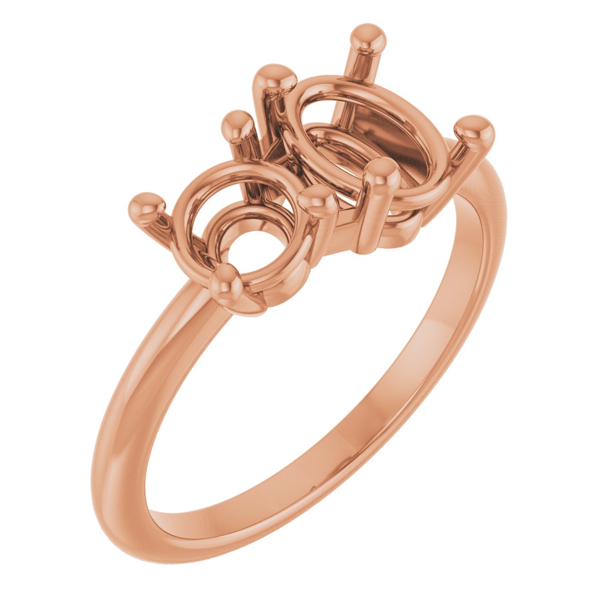 Two-Stone Engagement Ring or Band