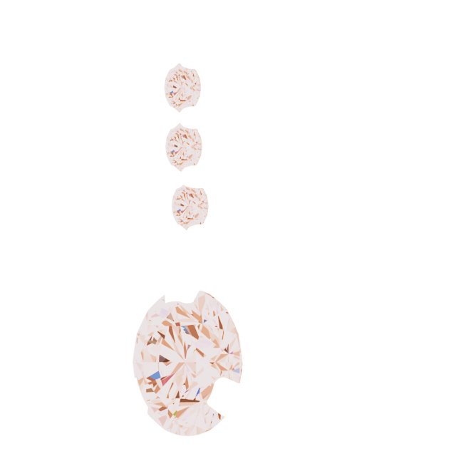 Alternative view of Accented Pendant