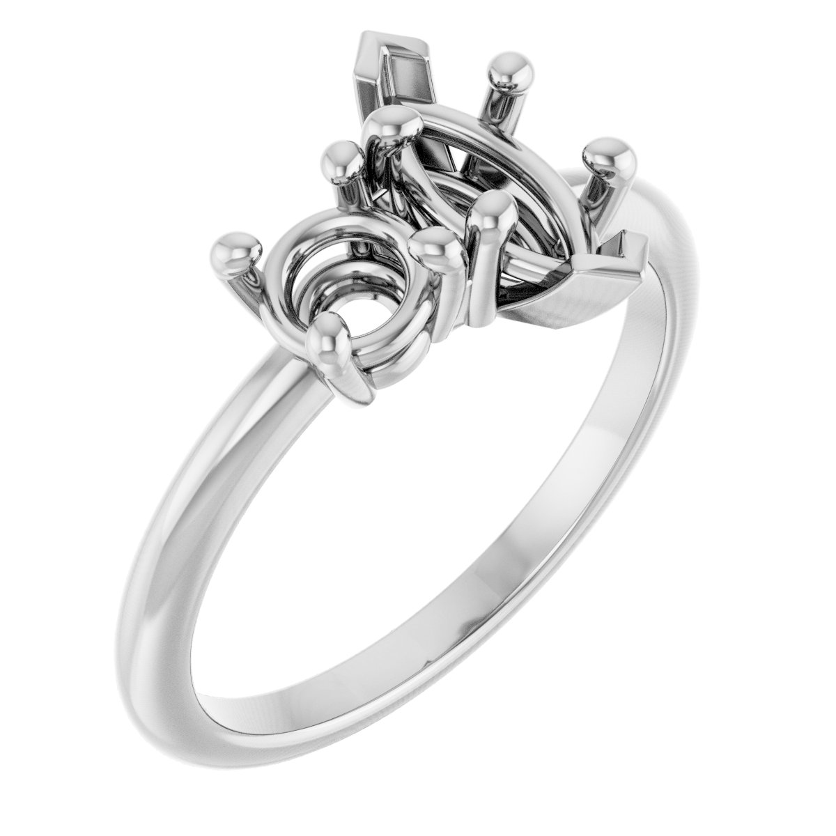 Two-Stone Engagement Ring or Band