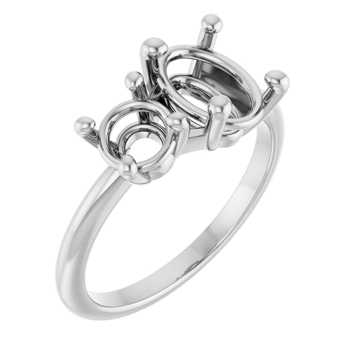 Two-Stone Engagement Ring or Band
