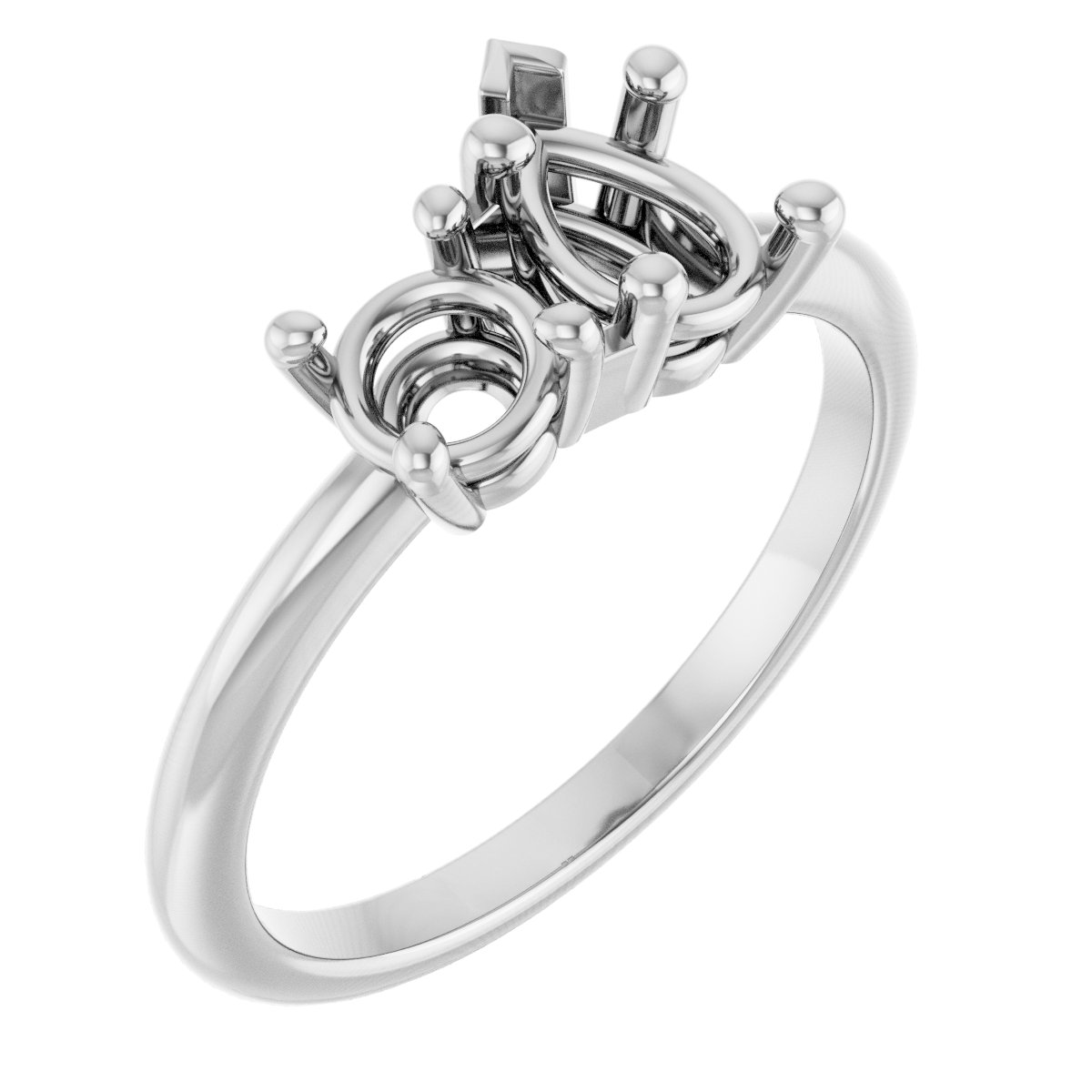 Two-Stone Engagement Ring or Band