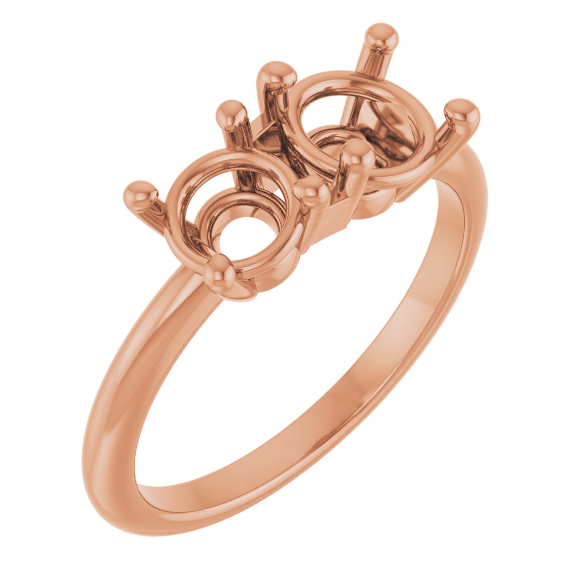 Two-Stone Engagement Ring or Band