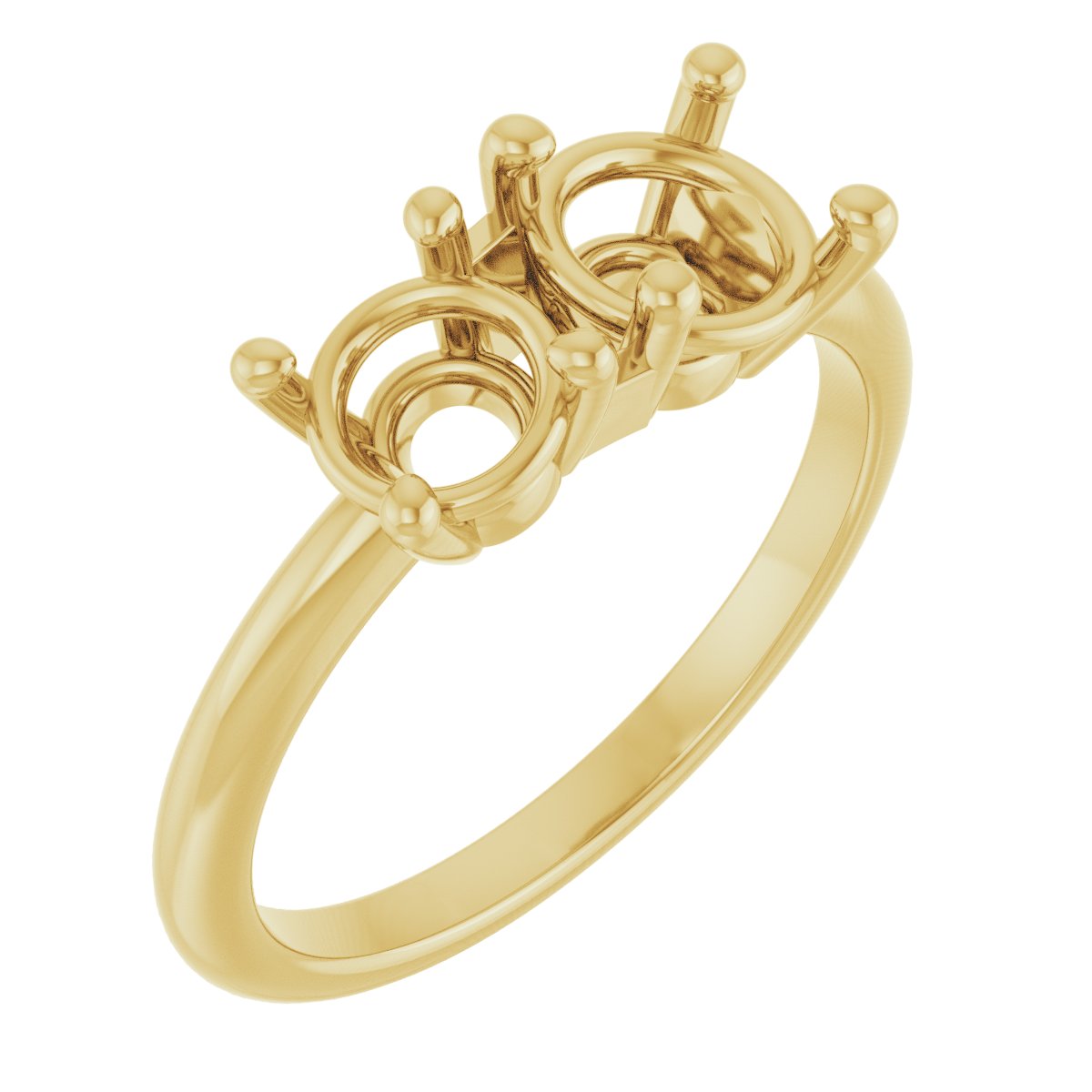 Two-Stone Engagement Ring or Band