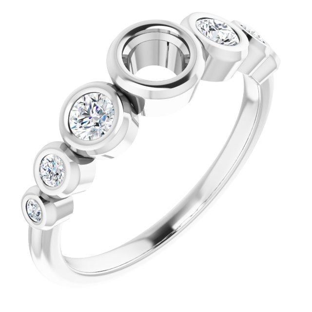 14k White Gold